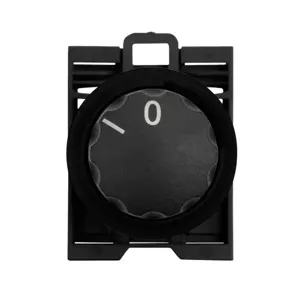 EATON M22S-W M22 Pushbutton Operator, 22.5 Mm, Rotary, Momentary, Non-Illuminated, Bezel: Black | BH4UFR