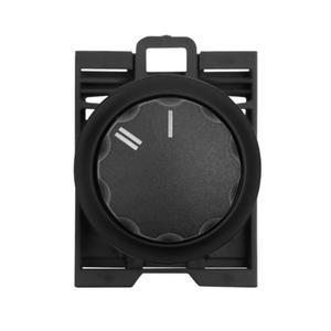 EATON M22S-WR-X92 M22 Pushbutton Operator, 22.5 Mm, Rotary, Maintained, Non-Illuminated, Bezel: Black | BH4UPT