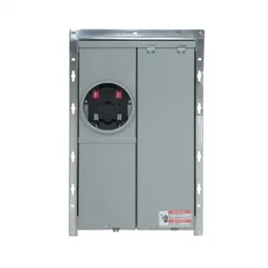 EATON MBE1224B100BTF Meter Breaker Euserc Type Br, Br2100 Main Breaker, 100A, 120/240V, Ring, 12 Spaces | BH4WBH