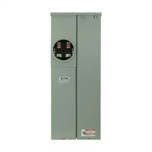 EATON MBE1224PVL125S Br Solar Meter Breaker, Br Solar-Ready, Main Breaker, Side By Side, 125A, 120/240V | BH4WCH