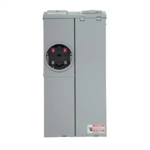 EATON MBE48B150BTS Meter Breaker Euserc Type Br, Csr2150 Main Breaker, 150A, 120/240V, Ring, 4 Spaces | BH4WDV