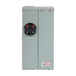 EATON MBER48B200BTS Meter Breaker Euserc Type Br, Csr2200 Main Breaker, 200A, 8 Circuits, 120/240V, Ring | BH4WFR