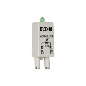 EATON MOD-BLG24 D Led Indicator, Module Size B, 24 Vac/Dc Nominal Voltage | BH4YFE