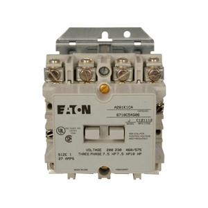 EATON N-A201K2CAJ4 Contactor, 4No 4Nc Contacts, 120 Vac, 50/60 Hz | BH6AEK