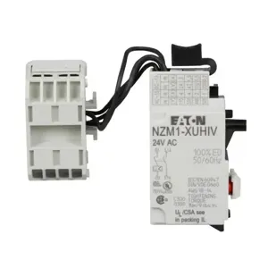 EATON NZM1-XUHIV24DC Molded Case Circuit Breaker Accessory, Undervoltage Release, 24 Vdc | BH6EEE