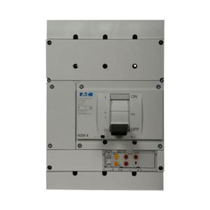 EATON NZMN4-4-AE1000 Molded Case Circuit Breaker, Nzm4-Frame, Thermal-Magnetic Trip | BH6FDL