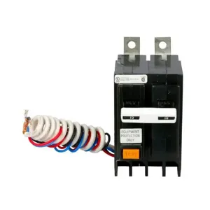 EATON QBGFEP2015W1 Qb Gfci Circuit Breaker, Ground Fault Circuit Breaker, Bell Alarm, 15A, 10 Kaic | BH6MCL