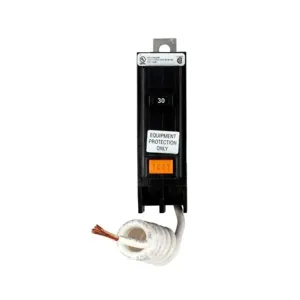 EATON QBHGFEP1030 Qb Gfci Circuit Breaker, Ground Fault Circuit Breaker, Bolt-On Mounting, 30A, 22 Kaic | BH6MFN