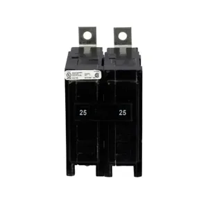 EATON QBHW2025V Quicklag Industrial Thermal-Magnetic Circuit Breaker, 25A, Qbhw Type, 22 Kaic | BH6MJN