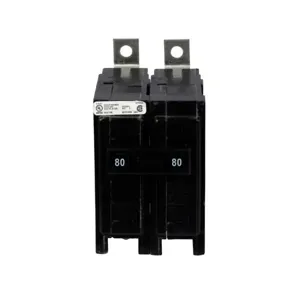 EATON QBHW2080HV Quicklag Industrial Thermal-Magnetic Circuit Breaker, 80A, Qbhw Type, 22 Kaic | BH6MKT