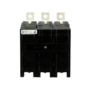 EATON QBHW3015HVH08 Quicklag Industrial Thermal-Magnetic Circuit Breaker, 15A, Qbhw Type, 22 Kaic | BH6MLL