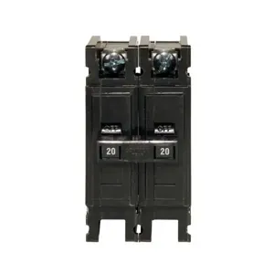 EATON QC2020S Quicklag Type Qc Industrial Thermal-Magnetic Circuit Breaker, Industrial Circuit Breaker | BH6MRX