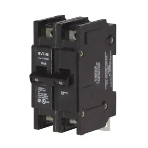 EATON QCD2050 Quicklag Type Qcd Industrial Thermal-Magnetic Circuit Breaker, Industrial Circuit Breaker | BH6MZP