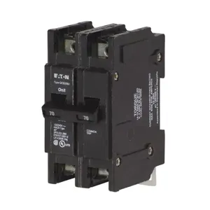 EATON QCD2070H Quicklag Type Qcd Industrial Thermal-Magnetic Circuit Breaker, Industrial Circuit Breaker | BH6NAB