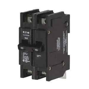 EATON QCD2100 Quicklag Type Qcd Industrial Thermal-Magnetic Circuit Breaker, Industrial Circuit Breaker | BH6NAH