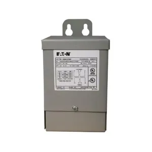 EATON S60N11B26 General Purpose Encapsulated Transformer, Aluminum, Nema 3R, 56, 60 Hz, Single-Phase | BH6UQZ