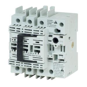 EATON R4H3030FCC Rotary Disconnect Switch, 30 A, Class Cc Fuses, Three-Pole, Switch Body, R4, 600 V | BH6PCM