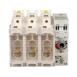 EATON R9I4030FCC Rotary Disconnect Switch, 30 A, Class Cc Fuses, Four-Pole, Switch Body, R9, 600 V | BH6PEH