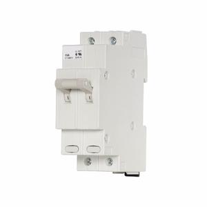 EATON SPHM2RM0015 Medium Time Delay Supplementary Protector, 277/480 VAC, 15 A, 3 kA Interrupt, 2 Poles | BH6YFG