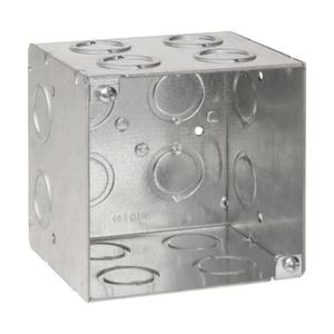 EATON TP413 Crouse-Hinds Square Outlet Box, 1/2, 3/4, 4, Conduit | CA4APH