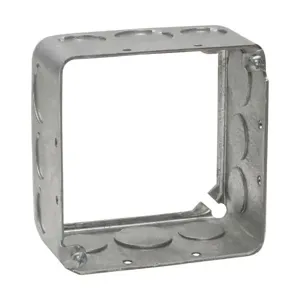 EATON TP443 Crouse-Hinds Square Extension Ring, 4, Drawn, 2-1/8, Steel, 1/2, 3/4 | CA4APY