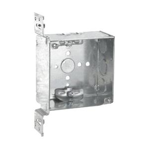 EATON TP452 Crouse-Hinds Square Outlet Box, 1/2, 4, Vms, 4, Nm Clamps, Welded, 2-1/8 | CA4AQL