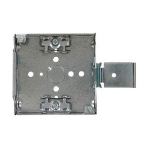 EATON TP454SSBPF Crouse-Hinds Square Outlet Box, 1/2, 4, Ssb, Ac/Mc Clamps, Welded, 1-1/2 | CA4AQP