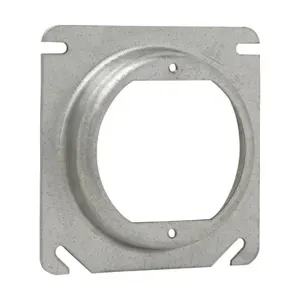 EATON TP479 Crouse-Hinds Square Cover, 4, Steel, Raised 1, Open With Ears 2-3/4 | CA4ARD