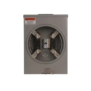 EATON UFHTRS101BCH Meter Socketos Resi Service, 125A, Over, 3-5/16 Inch Hub Open, #8-2/0 Awg, 4-Jaw | BH7TRC