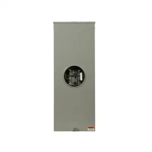 EATON UTH4300TCH Meter Socket, 1-Pos Commercial Or Resi Service, 320A, Over/Under, 5X5 Inch Hub Open | BH7UFJ