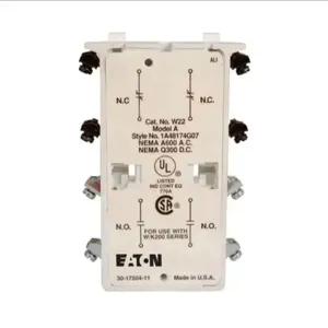 EATON W22 Freedom Nema Auxiliary Contact, Tie Points | BH7XQF