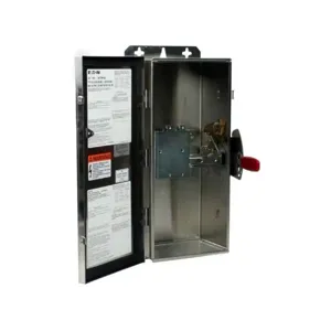 EATON WFDN225 Nema 4/4X, 5 Circuit Breaker Enclosure, Stainless Steel C, Nema 4/4X And 5 | BH7YCN