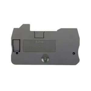 EATON XBACQU15 End Cover, Gray | BH7YQA