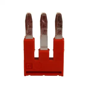 EATON XBAFBS35 Plug-In Bridge, For Cross Connections In The Bridge Shaft, Red, 10, 3T25 | BH7YRT