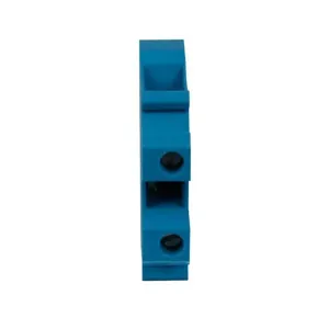 EATON XBUT10BU Terminal Block, 10.2 Mm Screw Connection Single Level-Through-Feed, Blue | BH8AAT