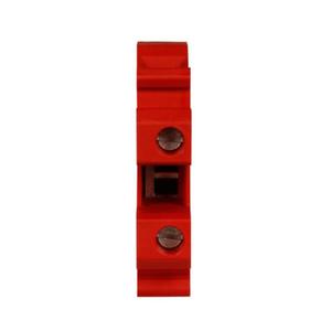 EATON XBUT10RD Terminal Block, 10.2 Mm Screw Connection Single Level-Through-Feed, Red | BH8ABN