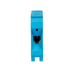 EATON XBUT35BU Terminal Block, 16 Mm Screw Connection Single Level-Through-Feed, Blue | BH8ACA