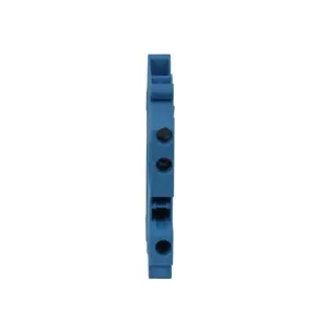 EATON XBUT4D12BU Terminal Block, Screw Connection Multi-Conductor Terminal Blocks, Blue | BH8ACJ