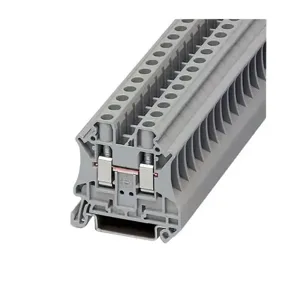 EATON XBUT6 Terminal Block, Screw Connection Single Level Through-Feed Terminal Block, 8.2 Mm | BH8ADD