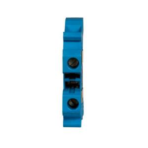 EATON XBUT6BU Klemmenblock, 8.2 mm Schraubanschluss, Einzelebene mit Durchgangszuführung, blau | BH8ADA