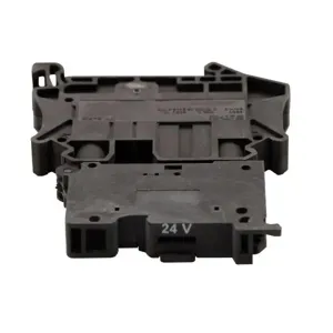 EATON XBUT6FBNL24 Terminal Block, Fuse Terminal Blocks With Led 12-30V, 1-2.5 Ma, Black | BH8ADK