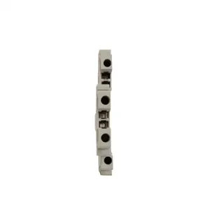 EATON XBUTT4 Terminal Block, Screw Connection Double Level Blocks, IEC-Xb, Gray | BH8ADQ