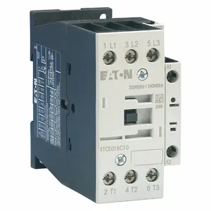 EATON XTCE018C10TD IEC Contactor, 18A, 24-27 Vdc, 1No, 18A, Frame C, 45 Mm, 2, 2, 3/ 5, 5, 10 | BH8XJR 4TYX3