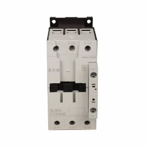 EATON XTCE050DS1A IEC Contactor, 50A, Side-Mounted, 110 Vac 50 Hz, 120 Vac 60 Hz, 1No-1Nc, 50A, Frame D | BH8XRE