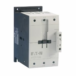 EATON XTCE150GS1TD IEC Contactor, 150A, Side-Mounted, 24-27 Vdc, 1No-1Nc, 150A, Frame G, 90 Mm, 10, 25 | BH8XWX