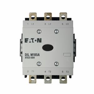 EATON XTCE300DCM22A IEC Contactor, 300A, 110 Vac 50 Hz, 120 Vac 60 Hz, 2No-2Nc, 300A, Frame M, 160 Mm | BH8XYT