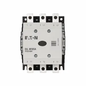 EATON XTCE185H22BD IEC Contactor, 185A, 200-240 Vdc, 2No-2Nc, 185A, Frame H, 140 Mm, 50, 75, 150 | BH8XXP