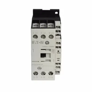 EATON XTCEC018C01L IEC Contactor, 18A, 380 Vac 50 Hz, 440 Vac 60 Hz, 1Nc, 18A, Frame C, 45 Mm | BH8YAM