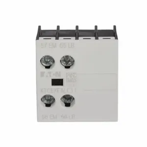 EATON XTCEXFALC11 Contactor Accessory Auxiliary Contact, Two-Pole, Screw Terminals, B-C Frame Size | BH8YLD