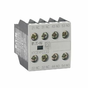 EATON XTCEXFCLC22 Contactor Accessory Front Auxiliary Sequence Cl | BH8YMF